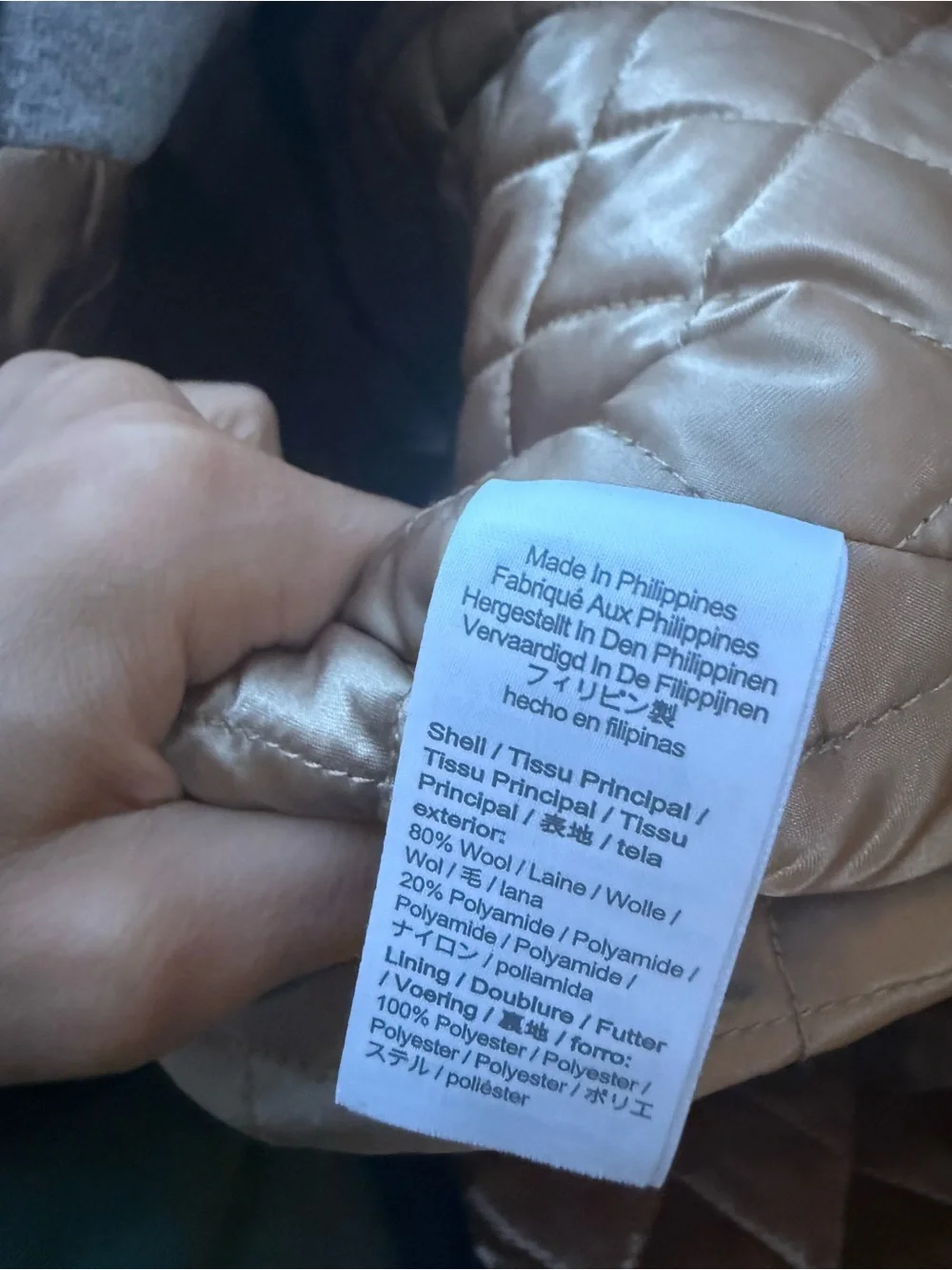 J.Crew Gray Summit Parka in Italian Stadium-Cloth Wool